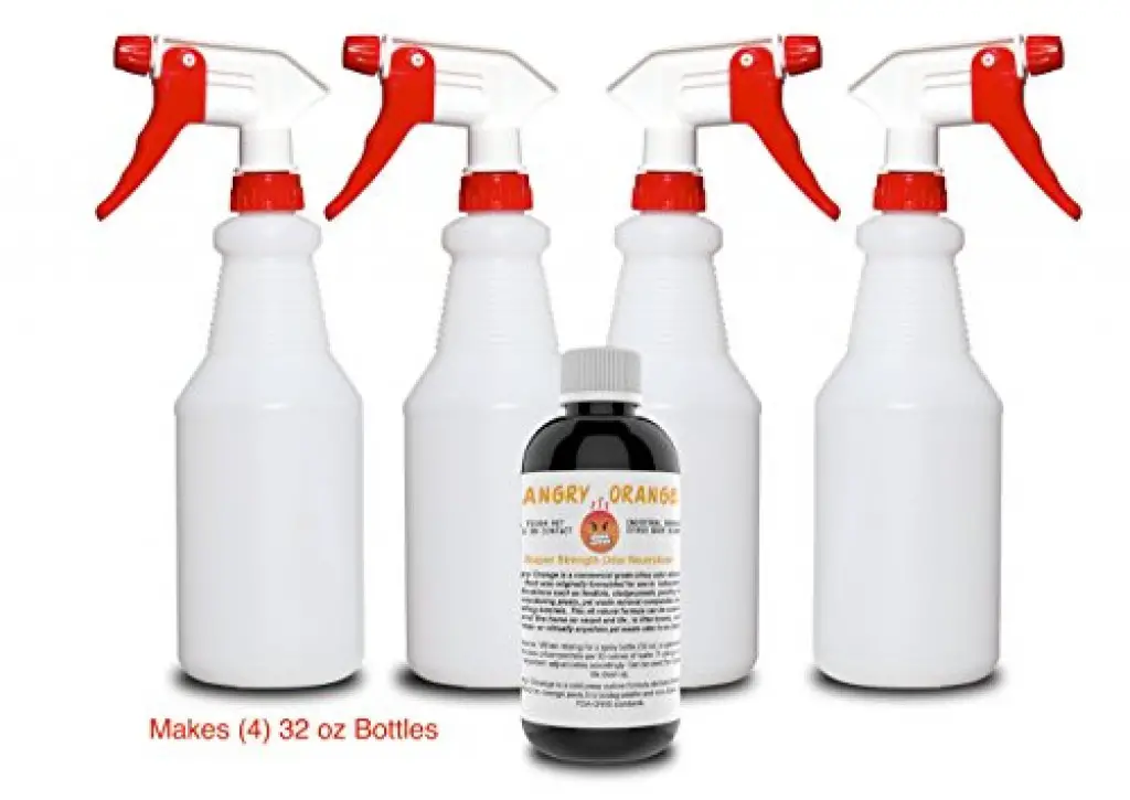 Angry Orange Pet Odor Eliminator 8 oz. bottle Industrial Strength Pet