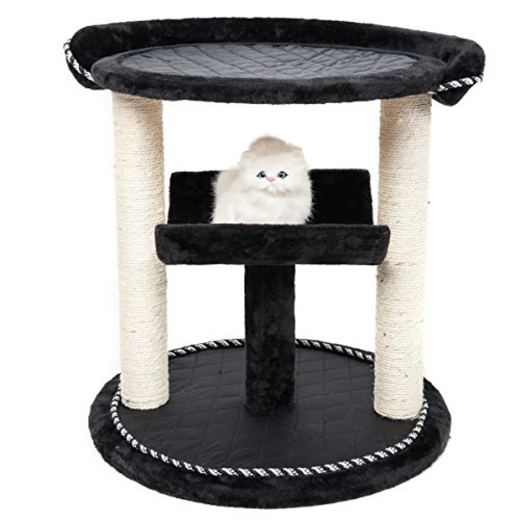 Sauder Natural Sphere Cat Tower, Brown Purrfect Cat Breeds